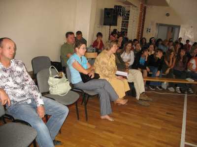 Wyk�ady cieszy�y si� tak�e zainteresowaniem nauczycieli