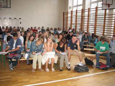Najwi�ksi pasjonacji geografii - klasa III h ju� przymierza si� do bycia studentami